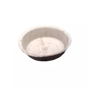 Assiette saucière palme Ø12x2cm (13D01)